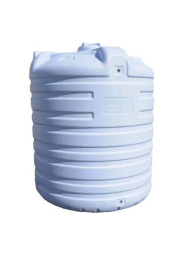 صورة خزان مياه سعة 9000 لتر مرجان المهيدب بولي ايثيلين عمودي
