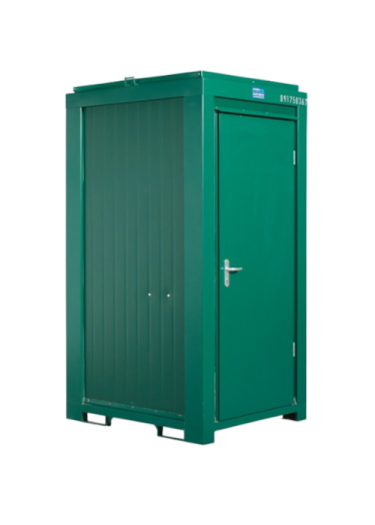 صورة حمام فيبرجلاس متنقل مقاس 120 * 100 * 250 سم