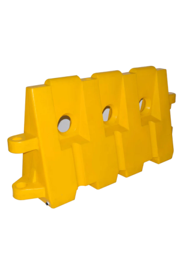 صورة حاجز طرق بلاستيك مقاس 1x2 وزن 9 كيلوجرام