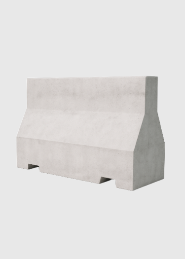 صورة حواجز خرسانيه نيوجيرسي مسلحه مع فتحات فورك ليفت مقاس 100*85*50 سم