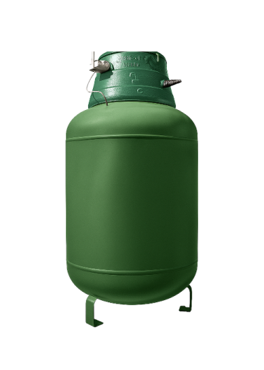 صورة خزان غاز الزامل عمودي سعة 1750 لتر فيبرجلاس تحت الارض
