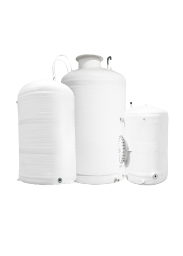 صورة خزان مياه سعة 6000 لتر المهيدب الوطني فيبر جلاس عمودي