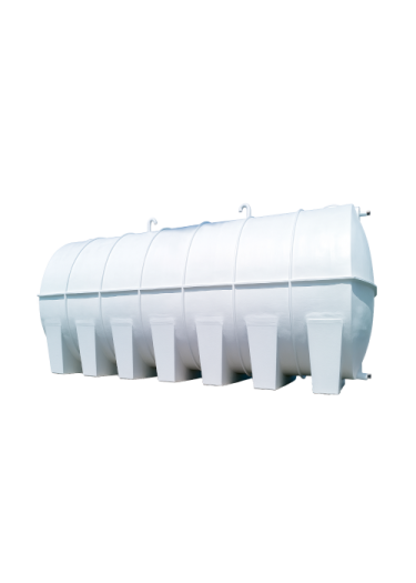 صورة خزان مياه سعة 175000 لتر مرجان المهيدب فيبر جلاس أفقي