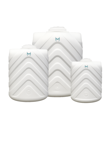 صورة خزان مياه سعة 2000 لتر المهيدب الوطني بولي ايثيلين عمودي