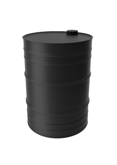 صورة برميل حديد أسود سعة 150 لتر سماكه 0.9 مم