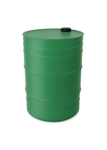 صورة برميل حديد أخضر سعة 75 لتر سماكه 0.9 مم